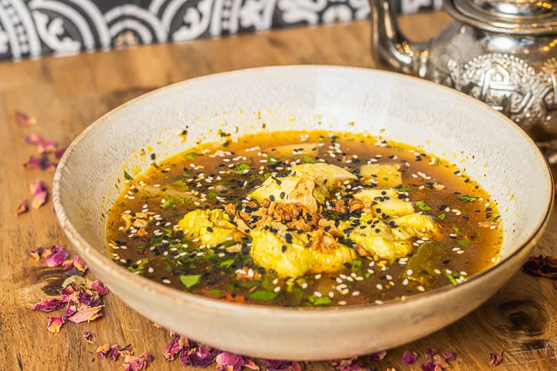 Zitrone-Hähnchen Suppe